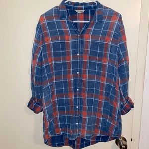 Faded Vintage Lucky Brand Flannel